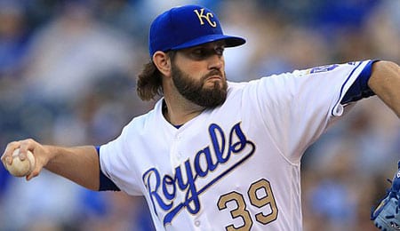 Jason Hammel has pitched well for the Kansas City Royals.