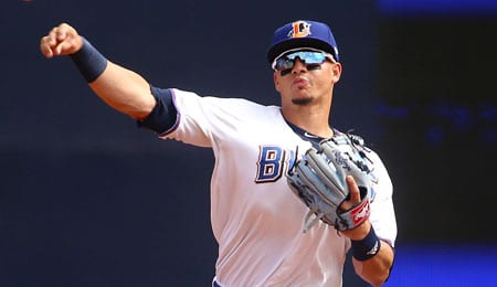 Willy Adames is tearing up Triple-A for the Tampa Bay Rays.