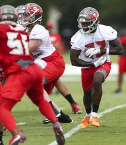 Ronald Jones will likely be the feature running back for the Tampa Bay Buccaneers.