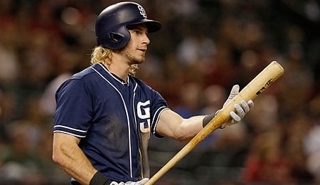 Travis Jankowski is going to play more for the San Diego Padres.