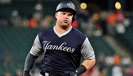 Luke Voit has been a great surprise for the New York Yankees.
