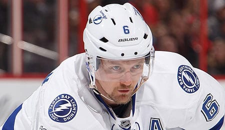 Anton Stralman will be asked to carry a heavy load for the Tampa Bay Lightning.