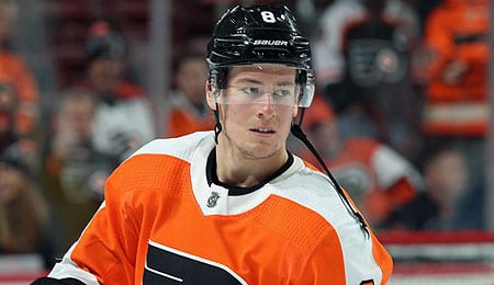Robert Hagg is developing nicely for the Philadelphia Flyers.