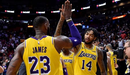 Brandon Ingram has been holding his own for the Los Angeles Lakers.