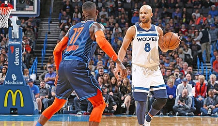 Jerryd Bayless is now running the point for the Minnesota Timberwolves.