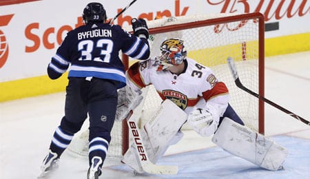 James Reimer has been playing well for the Florida Panthers.