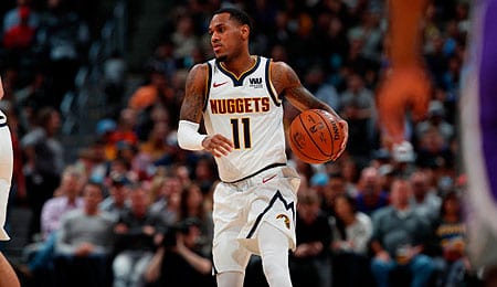 Monte Morris has stepped up for the Denver Nuggets.
