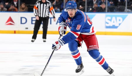 Pavel Buchnevich has been moved up the lineup for the New York Rangers.