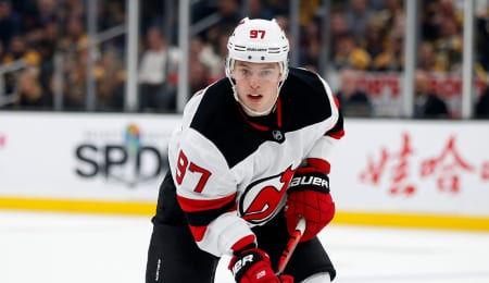 Nikita Gusev is having a strong rookie season for the New Jersey Devils.