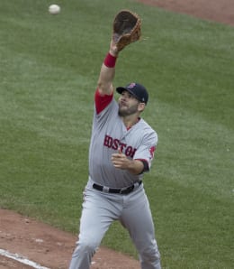 Mitch Moreland had a great, but injury shortened season with the Boston Red Sox.
