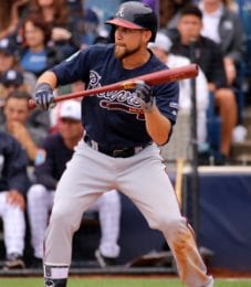 Ender Inciarte could see a reduced role for the Atlanta Braves this year.