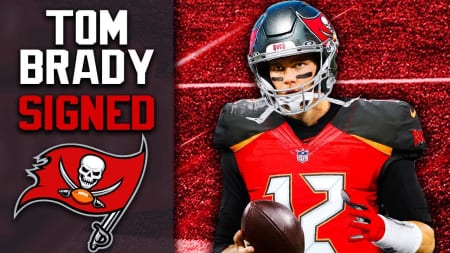 Tom Brady is now with the Tampa Bay Buccaneers.