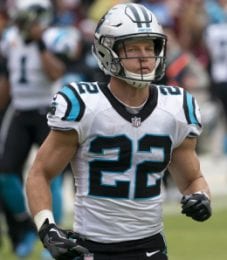 Christian McCaffrey is one of the top running backs in the NFL for the Carolina Panthers.