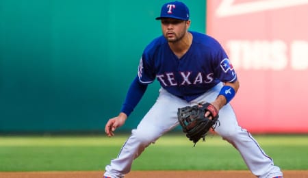 Isiah Kiner-Falefa qualifies at multiple positions for the Texas Rangers.