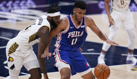 Tony Bradley is getting a chance to start for the Philadelphia 76ers