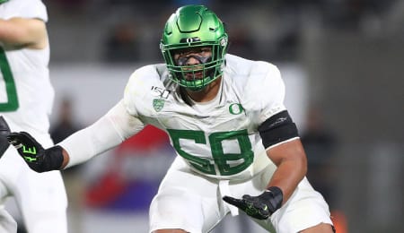 After starring for the Oregon Ducks, Penei Sewell is a surefire plug and play NFL starter.