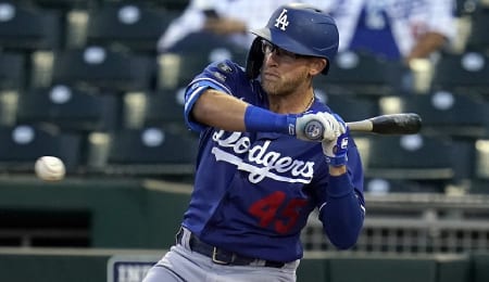 Matt Beaty is getting a big chance with the Los Angeles Dodgers.