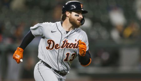 Eric Haase had a nice season for the Detroit Tigers.