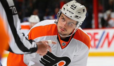 Scott Laughton has playing extremely well for the Philadelphia Flyers.
