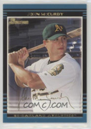 John McCurdy did not work out for the Oakland Athletics.