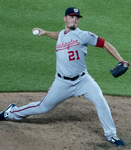 Tanner Rainey is trying to lock down the closer role for the Washington Nationals.