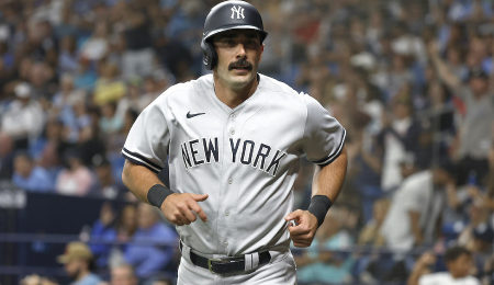 Matt Carpenter has returned to the majors with the New York Yankees.