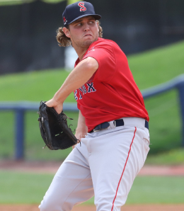 Kutter Crawford has been striking out batters for the Boston Red Sox.
