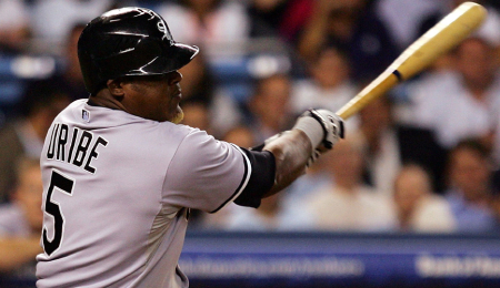 Juan Uribe is currently hurt for the Chicago White Sox.