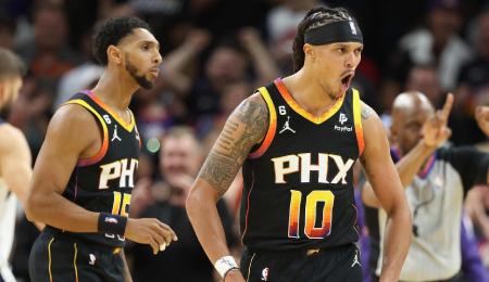 Damion Lee has been supplying some scoring for the Phoenix Suns.