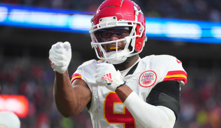 JuJu Smith=Schuster has bolted from the Kansas City Chiefs.