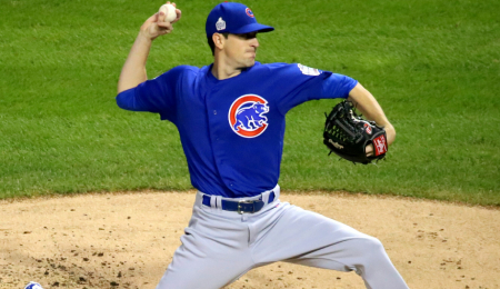 Kyle Hendricks has returned for the Chicago Cubs.