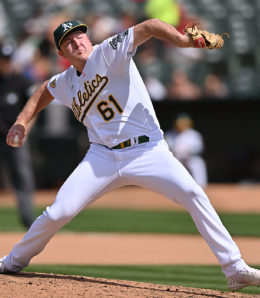 Zach Jackson could earn saves for the Oakland Athletics.