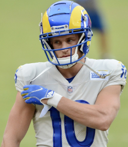 Cooper Kupp heads the Los Angeles Rams receiving corps.