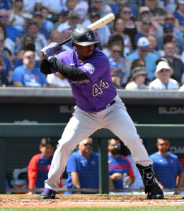 Elehuris Montero is really starting to roll for the Colorado Rockies.
