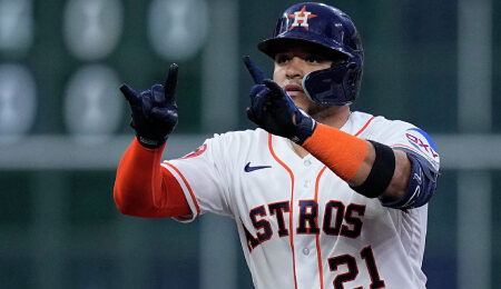 Yainer Diaz had a great rookie season for the Houston Astros.