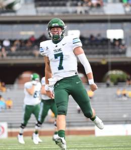 Michael Pratt is trying to improve his draft stock for the Tulane Green Wave.