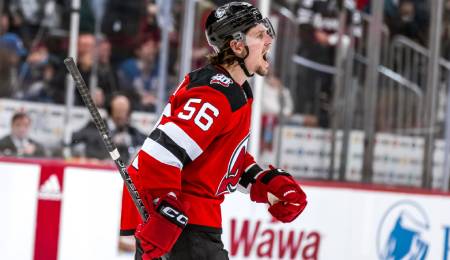 Erik_Haula is off to a great start for the New Jersey Devils.