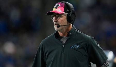 Frank Reich has relinquished play calling duties for the Carolina Panthers. 