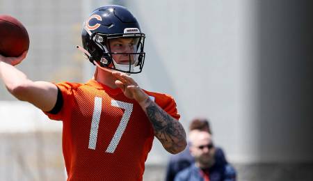 Tyson Bagent has had mixed results as the QB for the Chicago Bears.