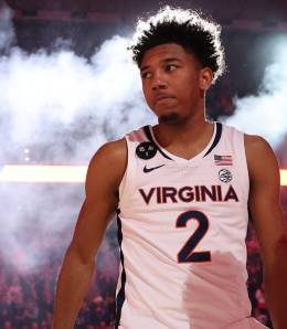 Reece Beekman is picking up the pace for the Virginia Cavaliers.