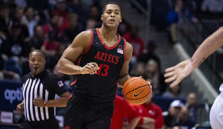 Jaedon LeDee has worked his way into the NBA draft discuss for the San Diego State Aztecs.