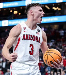 Pelle Larsson is starting to gain attention for the Arizona Wildcats.