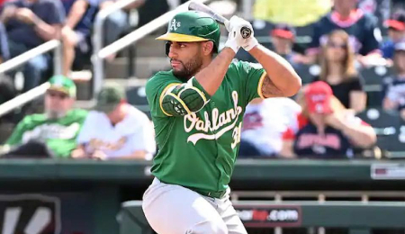 Abraham Toro will man second base for the Oakland Athletics for a little while.