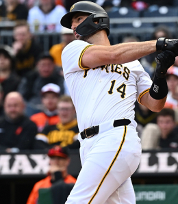 Joey Bart has moved up the depth chart for the Pittsburgh Pirates.