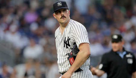 Carlos Rodon is rolling for the New York Yankees.