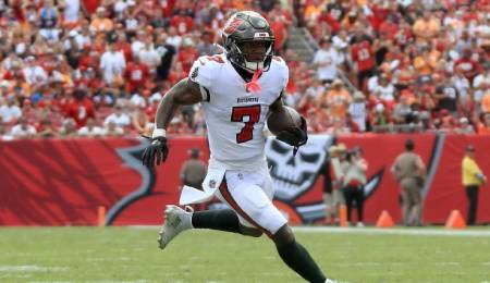 Bucky Irving has taken over as the lead back for the Tampa Bay Buccaneers.