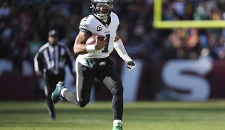 Jalen Hurts has helped the Philadelphia Eagles get back to the NFC title game.