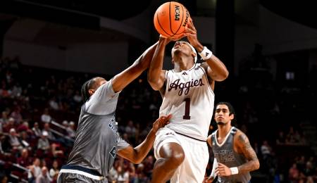 Zhuric Phelps has had a solid season for the Texas A&M Aggies.