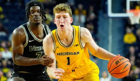 Danny Wolf has been a great addition to the Michigan Wolverines.