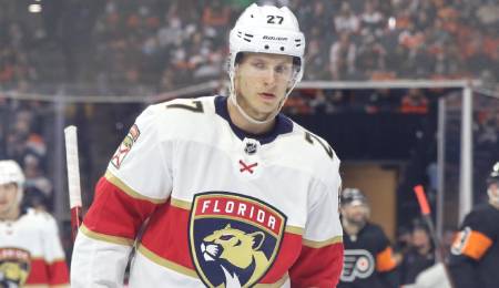 Eetu Luostarinen exploded for the Florida Panthers.